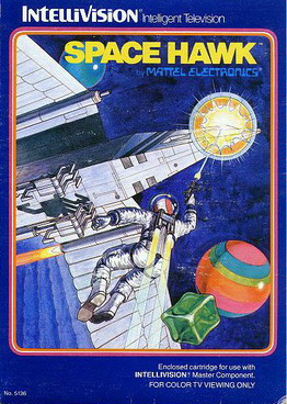 Space Hawk game cover art