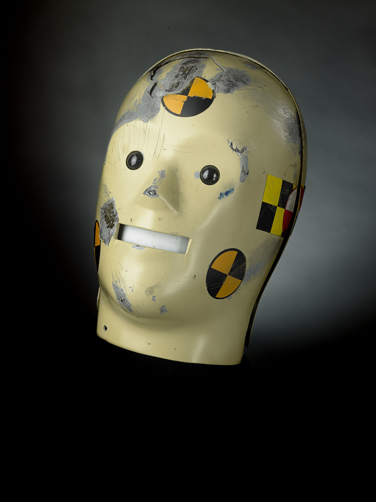 crash test dummy head